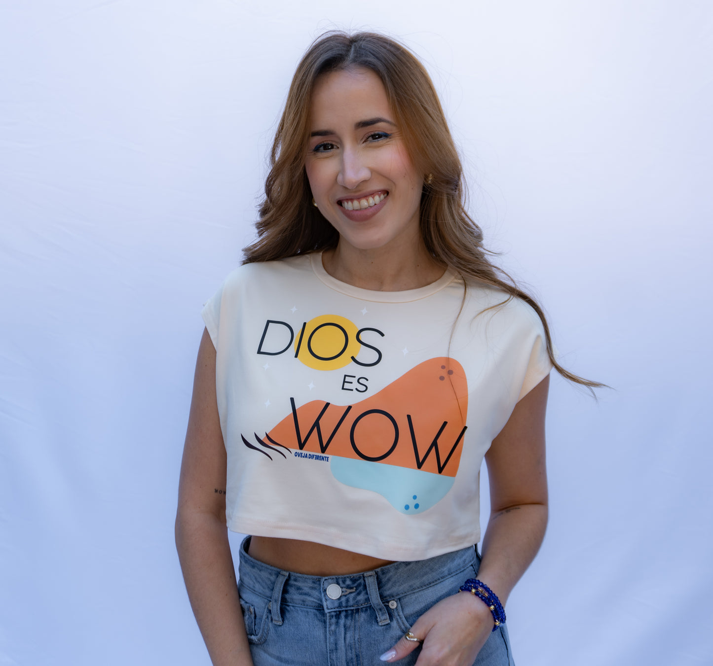 Crop Top - Dios es WOW